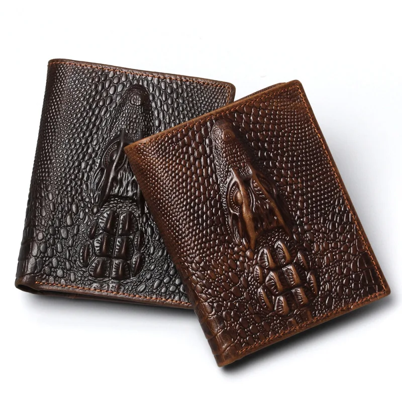 2019 FREE SHIPPING Men's Genuine leather wallet Crocodile Embossed Slim Purse for men Gift crazy horse cowhide Money Clip
2019 FREE SHIPPING Men's Genuine leather wallet Crocodile Embossed Slim Purse for men Gift crazy horse cowhide Money Clip