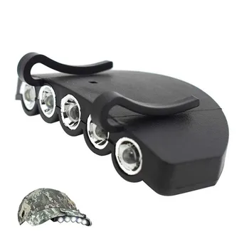 Forehead 5 LED Headlight Headlamp Head Flashlight Cap Light Bright Led Head Cap Hat Light Clip On Light Fishing Head Lamp
Forehead 5 LED Headlight Headlamp Head Flashlight Cap Light Bright Led Head Cap Hat Light Clip On Light Fishing Head Lamp