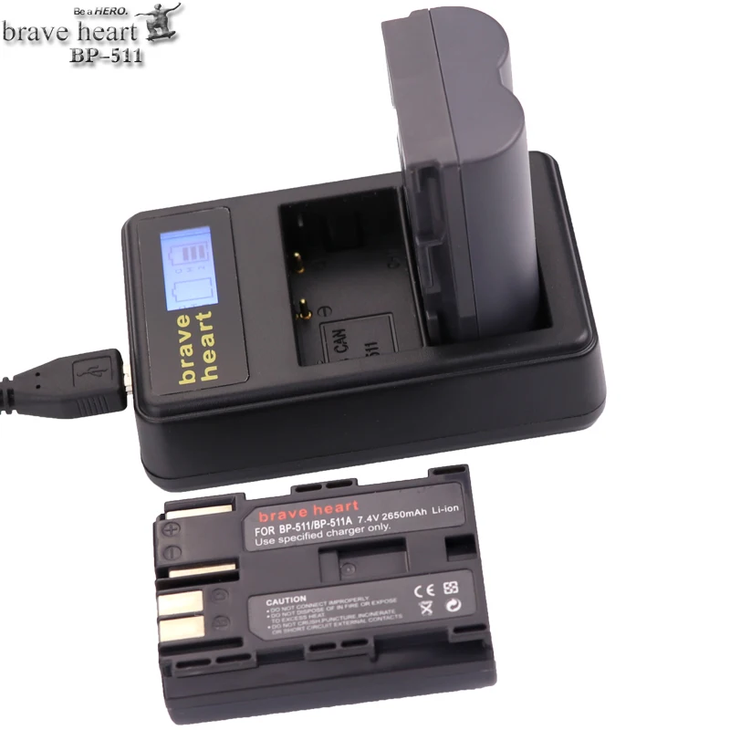 2Pcs bateria BP-511 BP511 BP 511 BP-511A Battery pack for Canon G6 G5 G3 G2 G1 EOS 300D 50D 40D 30D 20D 5D MV300i Digital Camera
2Pcs bateria BP-511 BP511 BP 511 BP-511A Battery pack for Canon G6 G5 G3 G2 G1 EOS 300D 50D 40D 30D 20D 5D MV300i Digital Camera