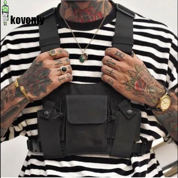 Black Tactical Bag Men Nylon Chest Rig Bag Hip Hop Streetwear Functional Boy Chest Rig Kanye West Wist Pack Tactical Waist Pack
Black Tactical Bag Men Nylon Chest Rig Bag Hip Hop Streetwear Functional Boy Chest Rig Kanye West Wist Pack Tactical Waist Pack