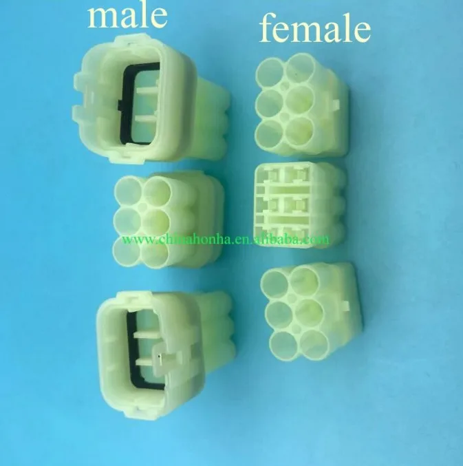 Free shipping 10pcs 6 Pin/Way HM 090 Female Male Motorcycle Connectors 6189-6171 6180-6181
Free shipping 10pcs 6 Pin/Way HM 090 Female Male Motorcycle Connectors 6189-6171 6180-6181