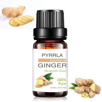 Pyrrla 10ml Ginger Pure Essential Oils Hair Care Purifying Air For Aromatherapy Humidifier Massage Frankincense Aromatic Oil
Pyrrla 10ml Ginger Pure Essential Oils Hair Care Purifying Air For Aromatherapy Humidifier Massage Frankincense Aromatic Oil