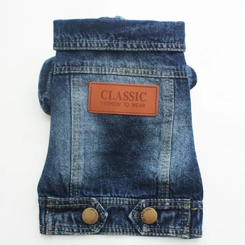 Boy Pet Puppy Jean Coat Dog Cat Denim Jacket Outfits Pet Puppy Spring/Autumn Clothes Apparel 5 Sizes 
Boy Pet Puppy Jean Coat Dog Cat Denim Jacket Outfits Pet Puppy Spring/Autumn Clothes Apparel 5 Sizes