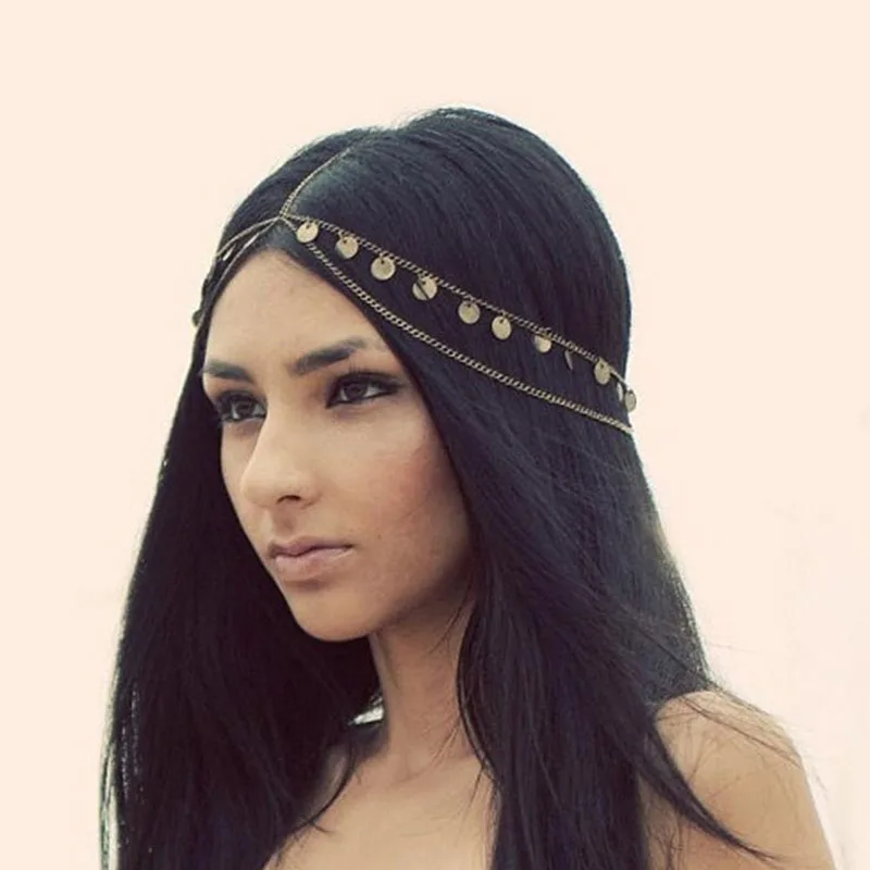 Vintage Multilayer Tassel Gold Sequins Chain Hairband Headband Head Chain Hair Jewelry Hair Head Jewelry T023
Vintage Multilayer Tassel Gold Sequins Chain Hairband Headband Head Chain Hair Jewelry Hair Head Jewelry T023