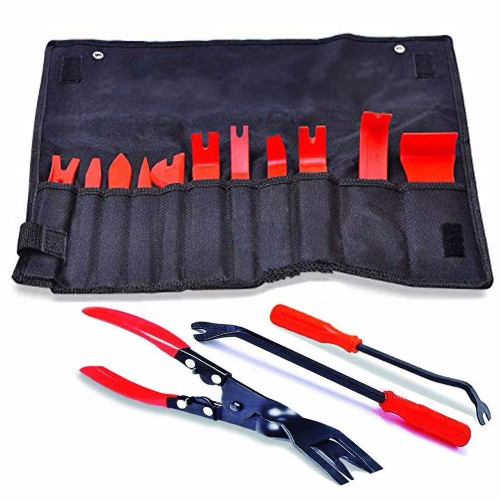 Car Trim Removal Tools Kit Auto Audio Dash Door Window Clip Upholstery Fastener Remover Nylon Dash Door Panel Stereo Tool Set
Car Trim Removal Tools Kit Auto Audio Dash Door Window Clip Upholstery Fastener Remover Nylon Dash Door Panel Stereo Tool Set