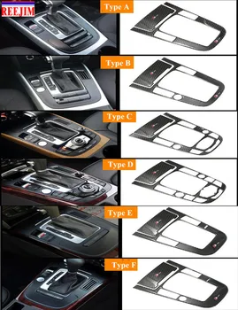 REEJIM Carbon Fiber Console Armrest Gear Shift Panel Cover Trim For Audi A5 A4 B8 2012-16 Car Styling
REEJIM Carbon Fiber Console Armrest Gear Shift Panel Cover Trim For Audi A5 A4 B8 2012-16 Car Styling