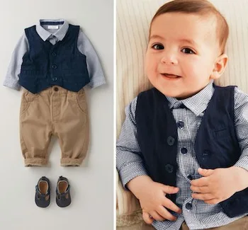 WENDYWU 2017 spring section 3 piece shirt boy gentleman vest pant suit infant tradechildrenset Infant pack (1-3 years old)
WENDYWU 2017 spring section 3 piece shirt boy gentleman vest pant suit infant tradechildrenset Infant pack (1-3 years old)
