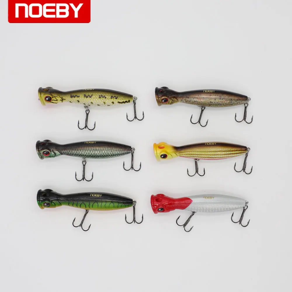 NOEBY Popper Bass Pike Carp Walleye Trout Plastic Topwater Fishing Lure Wobbler Baits Swimbaits Artificial Lure Sea 10cm/17g
NOEBY Popper Bass Pike Carp Walleye Trout Plastic Topwater Fishing Lure Wobbler Baits Swimbaits Artificial Lure Sea 10cm/17g
