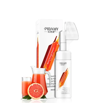 Blood orange Makeup remover massage Cleansing Mousse foam Facial Cleanser Deep level clean Oil control Skin care
Blood orange Makeup remover massage Cleansing Mousse foam Facial Cleanser Deep level clean Oil control Skin care