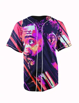 Real USA American Size custom team player 3D sublimation printing button up jersey plus size 3XL 4XL 5XL 6XL
Real USA American Size custom team player 3D sublimation printing button up jersey plus size 3XL 4XL 5XL 6XL