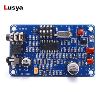 FM Radio Transmitter BH1417 87.7-107.9 Mhz Digital Radio Station PLL Wireless Two Channel Stereo 5-6V DC
FM Radio Transmitter BH1417 87.7-107.9 Mhz Digital Radio Station PLL Wireless Two Channel Stereo 5-6V DC