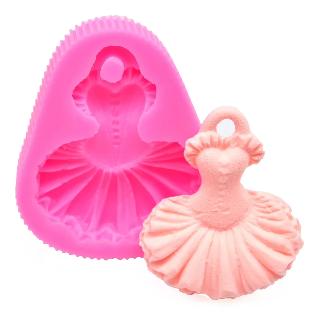 3D Skirt Princess Dress Shape Cake Mold Silicone Fondant Cake Decorating Tool Baking Moulds
3D Skirt Princess Dress Shape Cake Mold Silicone Fondant Cake Decorating Tool Baking Moulds