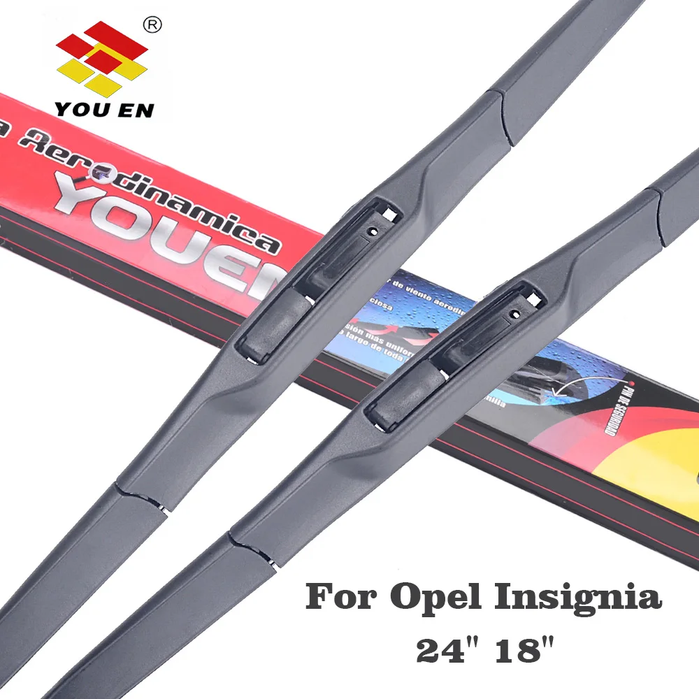 YOUEN Wiper Blades For Opel Insignia 24"&18" Fit Hook Arms 2008 2009 2010 2011 2012 2013 2014 2015 2016 2017 Car Accessories
YOUEN Wiper Blades For Opel Insignia 24"&18" Fit Hook Arms 2008 2009 2010 2011 2012 2013 2014 2015 2016 2017 Car Accessories
