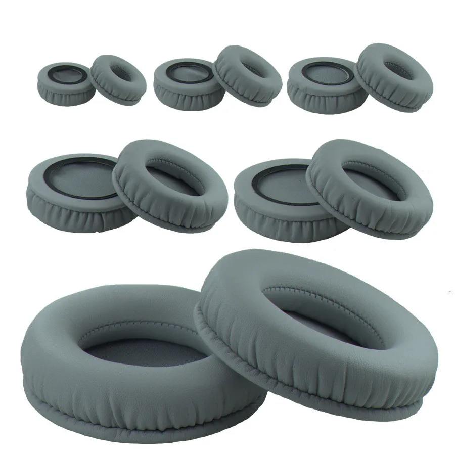 Ear pads 60mm 70mm 45mm-110mm Protein Skin Foam EarPads Cushions for Sennheiser for sony Headphones 11.21 (5)