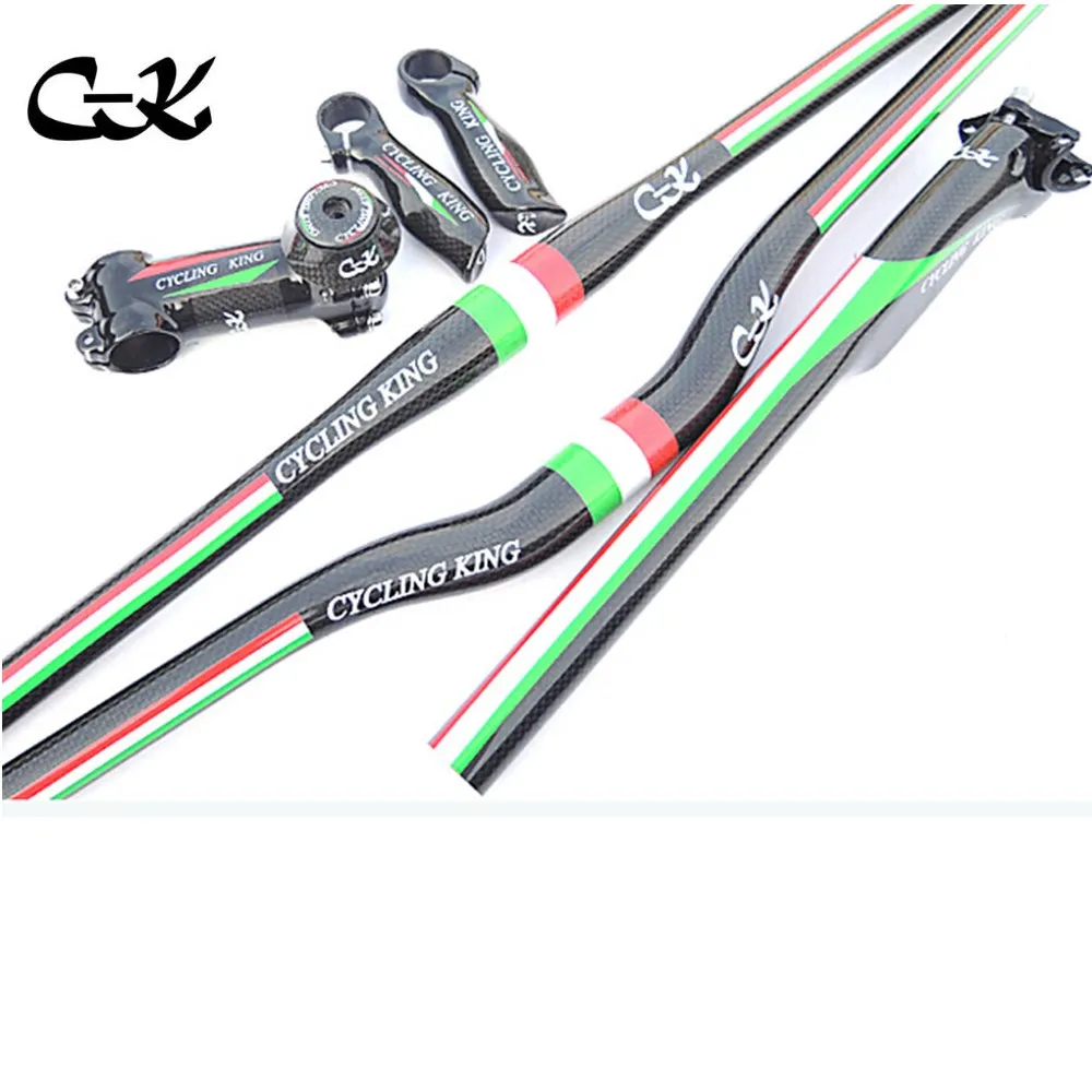free shipping sales cyclingking ck Italian tricolor flag handlebar kit MTB flat /rise bar ends stem top cap seatpost heatset
free shipping sales cyclingking ck Italian tricolor flag handlebar kit MTB flat /rise bar ends stem top cap seatpost heatset