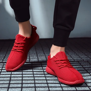 Summer Men Shoes Light Weight Air Mesh Casual Shoes For Men Solid Gray Men Trainers Shoes Lace Up Outdoor Sneakers Men
Summer Men Shoes Light Weight Air Mesh Casual Shoes For Men Solid Gray Men Trainers Shoes Lace Up Outdoor Sneakers Men