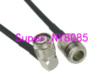 RG58 N Female Jack to TNC Male Plug Right angle RF Jumper pigtail Cable 6inch~3FT
RG58 N Female Jack to TNC Male Plug Right angle RF Jumper pigtail Cable 6inch~3FT