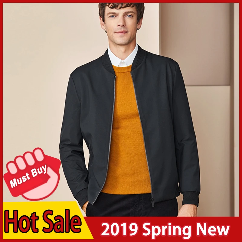2018 Jacket Coat Men Baseball Collar Autumn Spring Man Jackets Male Business Classic Bomber Jacket Plus Size Outwear Brand MuLS
2018 Jacket Coat Men Baseball Collar Autumn Spring Man Jackets Male Business Classic Bomber Jacket Plus Size Outwear Brand MuLS
