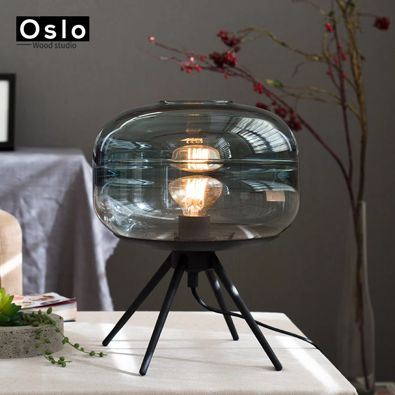 Modern Glass Table Lamp Creative Glass Decoration Desk lamp bedroom glass Fixtures bedside LED lights Decorative lighting
Modern Glass Table Lamp Creative Glass Decoration Desk lamp bedroom glass Fixtures bedside LED lights Decorative lighting