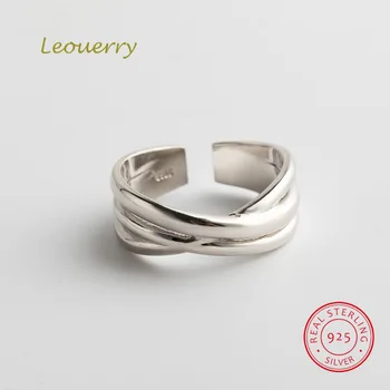 Leouerry 925 Sterling Silver Multi-layer Winding Irregular Rings Vintage Silver Open Rings for Women Jewelr Gift
Leouerry 925 Sterling Silver Multi-layer Winding Irregular Rings Vintage Silver Open Rings for Women Jewelr Gift
