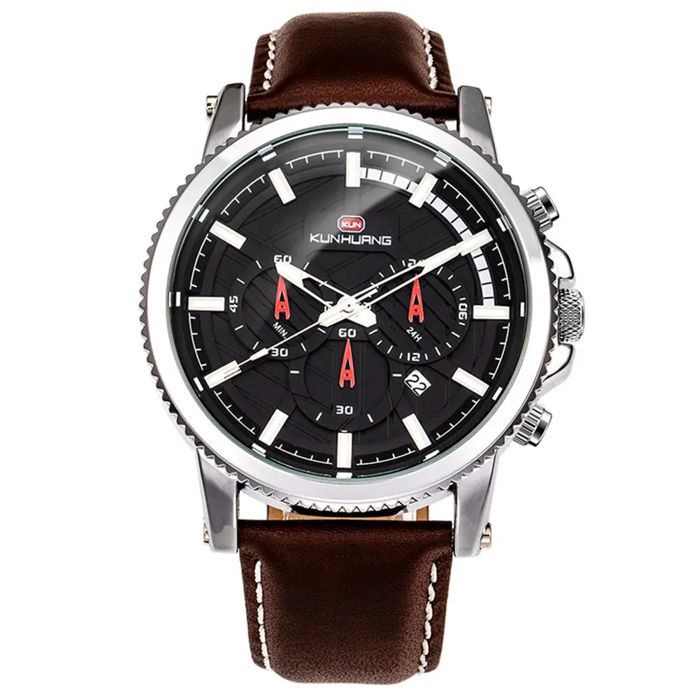 Men's Calendar Large Dial Watches Men Luminous Quartz Watch Fashion Casual Sport Wristwatch Waterproof Belt Male Watches
Men's Calendar Large Dial Watches Men Luminous Quartz Watch Fashion Casual Sport Wristwatch Waterproof Belt Male Watches