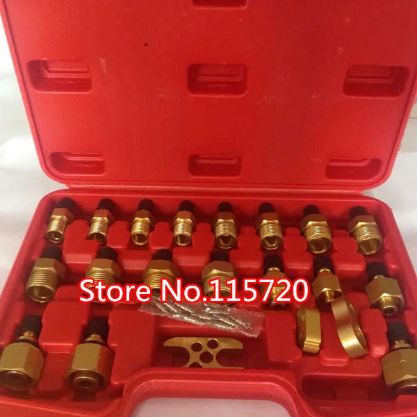high quality air conditioner repair tool leak detect tool kit for truck 
high quality air conditioner repair tool leak detect tool kit for truck