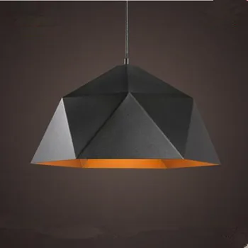 Modern Pendant lamp LED light iron metal diamond gold chandeliers indoor ceiling coffee shop bar lighting decoration AC110-265V
Modern Pendant lamp LED light iron metal diamond gold chandeliers indoor ceiling coffee shop bar lighting decoration AC110-265V