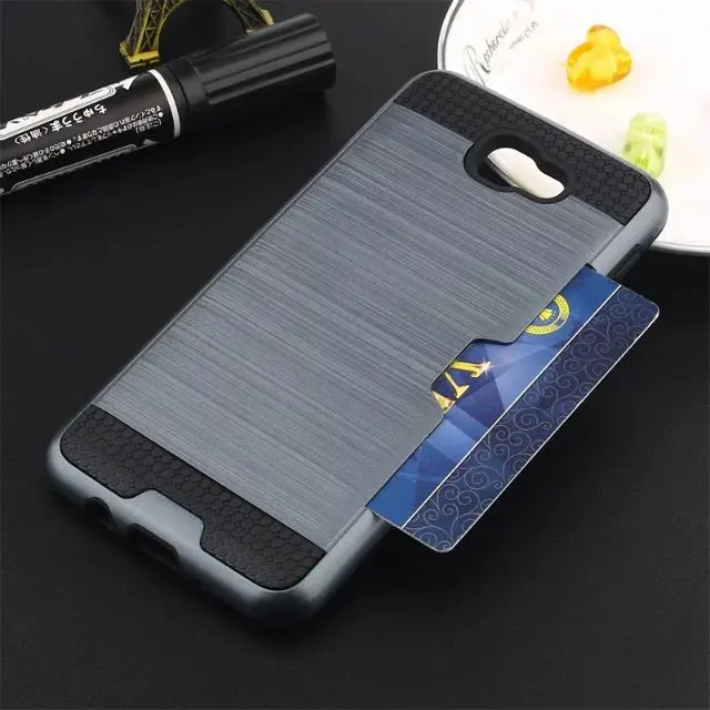 For Samsung Galaxy J7 Prime Shock Proof Brush Protector Cases Hybrid Dual Layer Armor Silicone Cover Back Skin With Card slot
For Samsung Galaxy J7 Prime Shock Proof Brush Protector Cases Hybrid Dual Layer Armor Silicone Cover Back Skin With Card slot
