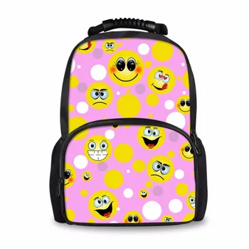 Noisydesigns 2018 Newest Happy Satchels Emoticon Fashion School Bags for Childrens Backpacks for Teen Girls Book Sac Mochila
Noisydesigns 2018 Newest Happy Satchels Emoticon Fashion School Bags for Childrens Backpacks for Teen Girls Book Sac Mochila