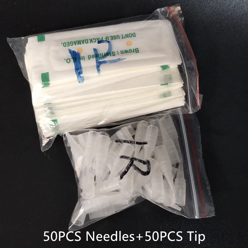 1RL 50PCS Needles+50PCS Tip for Permanent Makeup Machine Microblading 3D Eyebrow Lips Eyeliner Tattoo Body Art
1RL 50PCS Needles+50PCS Tip for Permanent Makeup Machine Microblading 3D Eyebrow Lips Eyeliner Tattoo Body Art