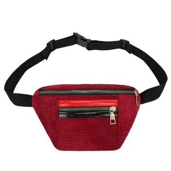 Corduroy Panelled Waist Packs Women's Fashion Polyester Zipper Soft Handle Square Satchels Messenger Shoulder Bags femme
Corduroy Panelled Waist Packs Women's Fashion Polyester Zipper Soft Handle Square Satchels Messenger Shoulder Bags femme