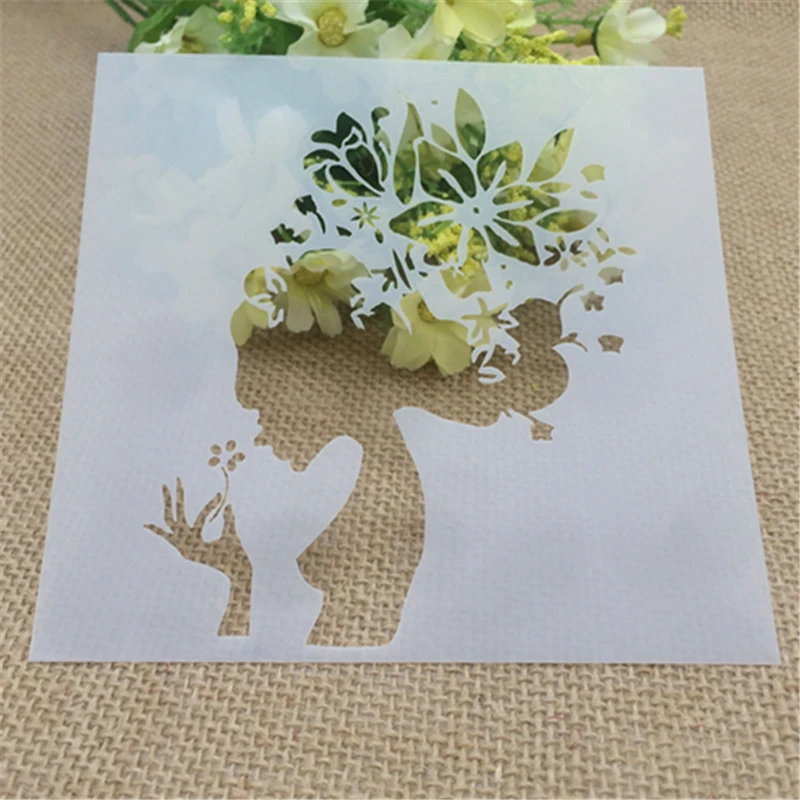 1 Sheet woman Layering Stencils for DIY Scrapbooking/photo album Decorative Embossing DIY Paper Cards Crafts
1 Sheet woman Layering Stencils for DIY Scrapbooking/photo album Decorative Embossing DIY Paper Cards Crafts