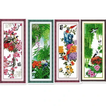 Seasonal Views Flower Chinese Counted Cross Stitch Pattern Kit DIY Needlework DMC Fabric 14CT 11CT Printed On Canvas Painting
Seasonal Views Flower Chinese Counted Cross Stitch Pattern Kit DIY Needlework DMC Fabric 14CT 11CT Printed On Canvas Painting