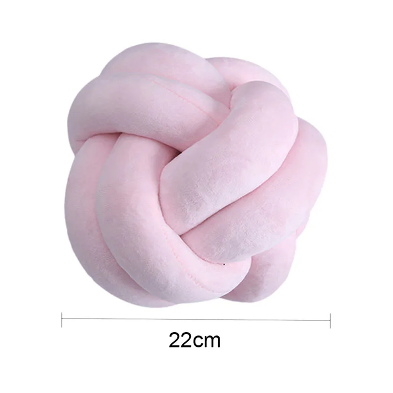 Cute Cushion Cartoon Velvet Knot Ball Cushion New Pillow Baby Calm Sleep Dolls Stuffed Toys Kid Adult Decor Bed Room Hot
Cute Cushion Cartoon Velvet Knot Ball Cushion New Pillow Baby Calm Sleep Dolls Stuffed Toys Kid Adult Decor Bed Room Hot