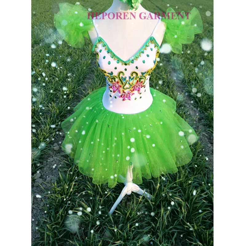 Nice Green Diamond Ballet Dresses For Adult Or Children,Appliqued Green Ballerina Dancing Short Ballo Tutus Drop Shipping
Nice Green Diamond Ballet Dresses For Adult Or Children,Appliqued Green Ballerina Dancing Short Ballo Tutus Drop Shipping