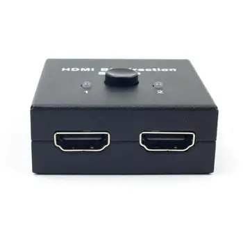 HIPERDEAL New 2-Port HDMI 1.4 Bi-directional 2x1 Switch Switcher & 1x2 Splitter Selector 3D 4K 18Mar30 Dropshipping
HIPERDEAL New 2-Port HDMI 1.4 Bi-directional 2x1 Switch Switcher & 1x2 Splitter Selector 3D 4K 18Mar30 Dropshipping