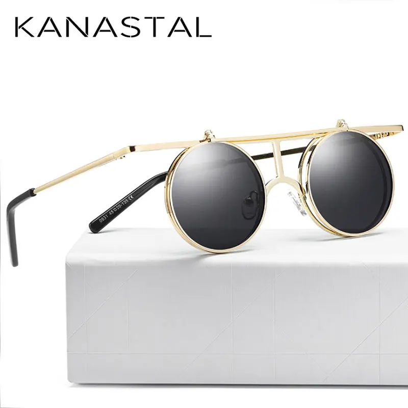 KANASTAL Polarized Steampunk Sunglasses Women Brand Designer Mirror Shades Sunglasses For Men Retro Steampunk Eyewear For Unisex
KANASTAL Polarized Steampunk Sunglasses Women Brand Designer Mirror Shades Sunglasses For Men Retro Steampunk Eyewear For Unisex
