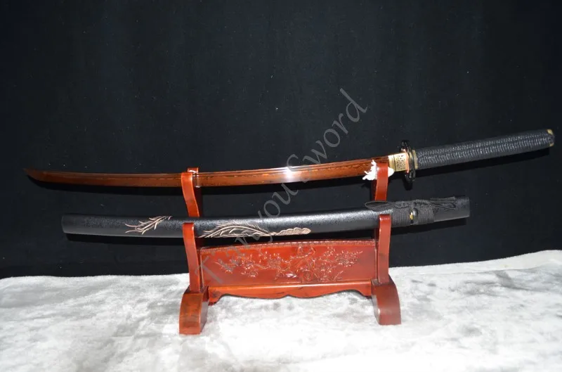 hand forged red damascus folded steel japanese katana samurai real sword sharp full tang fuctional Brand
hand forged red damascus folded steel japanese katana samurai real sword sharp full tang fuctional Brand