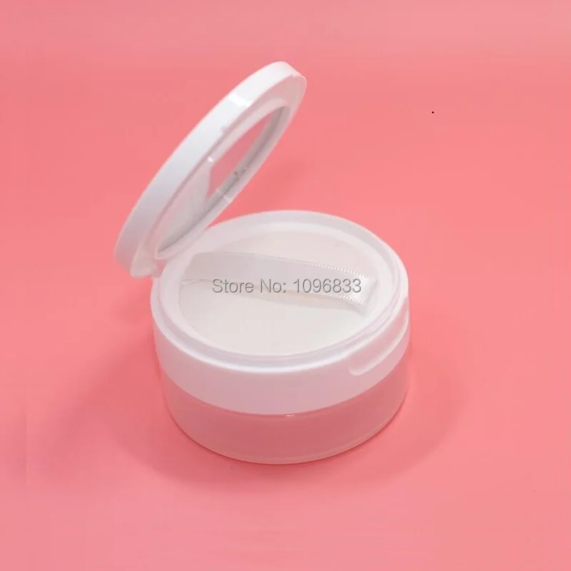 50G 80G Transparent Cosmetic Loose Powder Jar Sifter Mesh Box Empty Blush Face Powder Container with Puff Mirror Flip Cap, 10pcs
50G 80G Transparent Cosmetic Loose Powder Jar Sifter Mesh Box Empty Blush Face Powder Container with Puff Mirror Flip Cap, 10pcs