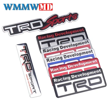 Car Styling 3D metal refitted TRD Racing Development Emblem Decal for Toyoda sports decorative vehicle sticker Auto Accessories
Car Styling 3D metal refitted TRD Racing Development Emblem Decal for Toyoda sports decorative vehicle sticker Auto Accessories