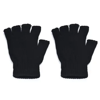 women lady Gloves Men Black Knitted Stretch Elastic Warm Half Finger Fingerless Gloves super quality drop ship
women lady Gloves Men Black Knitted Stretch Elastic Warm Half Finger Fingerless Gloves super quality drop ship