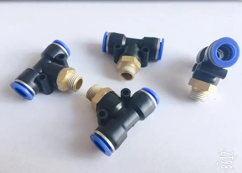 5pcs Pneumatic components PB6-M5 PB6-01 PB6-02 PB6-03 PB6-04 T-type thread three-way quick insertion pneumatic pipe joint
5pcs Pneumatic components PB6-M5 PB6-01 PB6-02 PB6-03 PB6-04 T-type thread three-way quick insertion pneumatic pipe joint