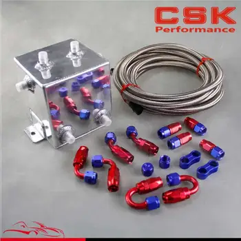 2 Litre Polished Complete Fuel Surge Tank Swirl Pot System W/ oil hose+ fittings
2 Litre Polished Complete Fuel Surge Tank Swirl Pot System W/ oil hose+ fittings