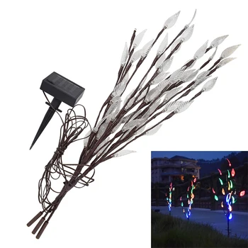 1 SET(3PCS) Multi colors light 60 LED solar branch Tree lights Leaf Solar Power Lights Outdoor Garden/Path/Patio/Borders
1 SET(3PCS) Multi colors light 60 LED solar branch Tree lights Leaf Solar Power Lights Outdoor Garden/Path/Patio/Borders