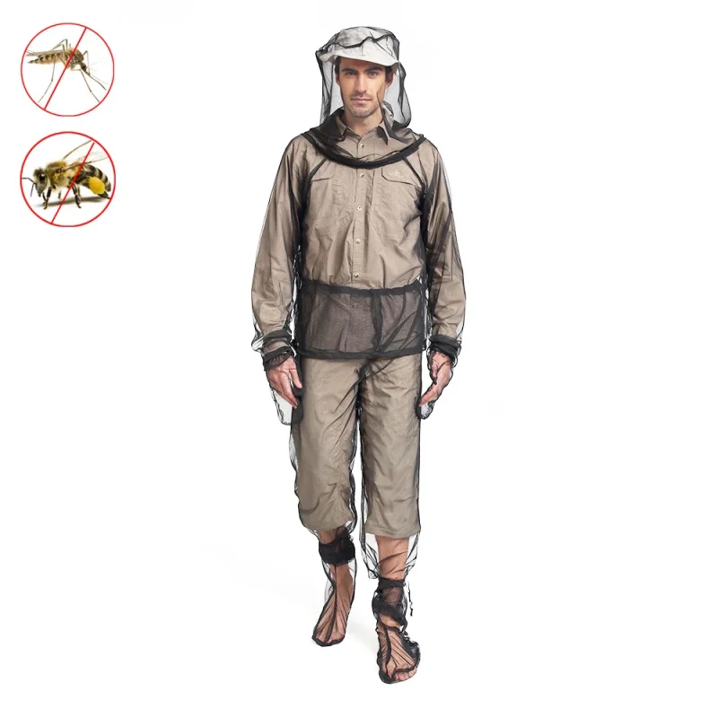 4pcs Anti Mosquito Set Gauze Summer Insect Prevention Adjustable Breathable Protective Suits Outdoor Camping Fishing Clothing
4pcs Anti Mosquito Set Gauze Summer Insect Prevention Adjustable Breathable Protective Suits Outdoor Camping Fishing Clothing