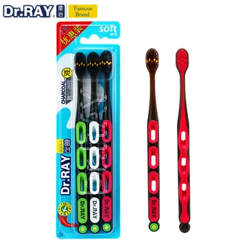 Dr.Ray Toothbrush Bamboo Charcoal Teethbrush Soft 0.01mm Brush Bristle Small Head Toothbrush With Tongue Scraper Cleaner
Dr.Ray Toothbrush Bamboo Charcoal Teethbrush Soft 0.01mm Brush Bristle Small Head Toothbrush With Tongue Scraper Cleaner