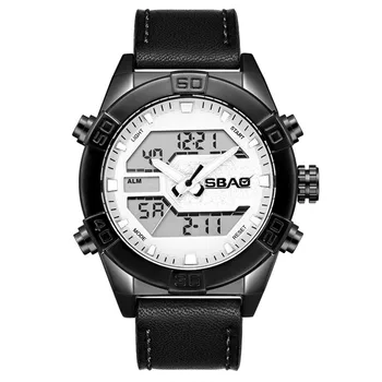 2019 SBAO Fashion Sports Brand Men's Watch Dual Display Watches Outdoor Waterproof Calendar Multi Function Electronic Mens Clock
2019 SBAO Fashion Sports Brand Men's Watch Dual Display Watches Outdoor Waterproof Calendar Multi Function Electronic Mens Clock