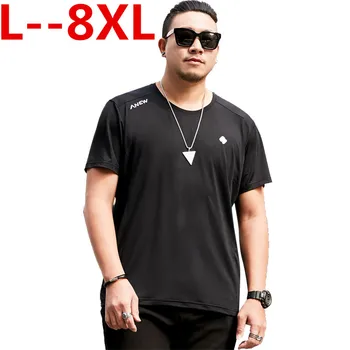 Plus size 6XL 7XL 8XL t shirt men summer Brand Tops & Tees Quick Dry Slim T-shirt Men sporting Clothing Short sleeve
Plus size 6XL 7XL 8XL t shirt men summer Brand Tops & Tees Quick Dry Slim T-shirt Men sporting Clothing Short sleeve