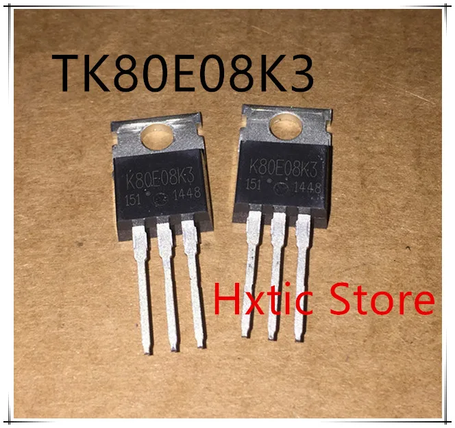 NEW 10PCS/LOT TK80E08K3 K80E08K3 TO-220 IC | Электроника