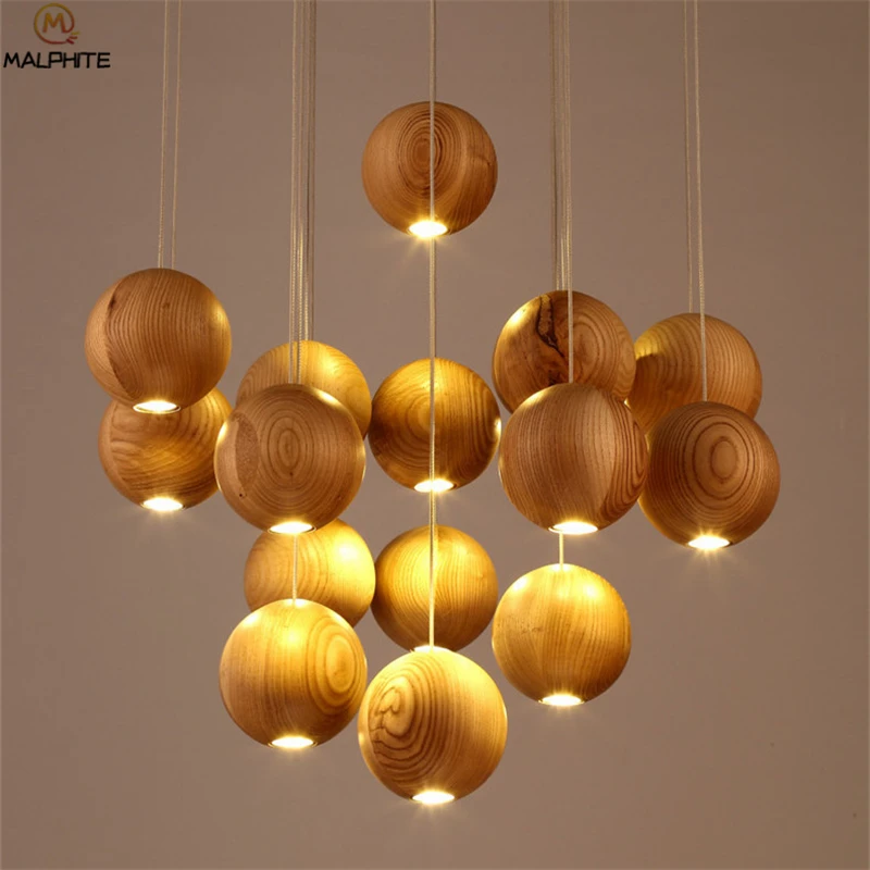 modern Solid wood hanging pendant lights Nordic minimalist living room deco hanglamp pendant lamp Restaurant lighting luminaire
modern Solid wood hanging pendant lights Nordic minimalist living room deco hanglamp pendant lamp Restaurant lighting luminaire